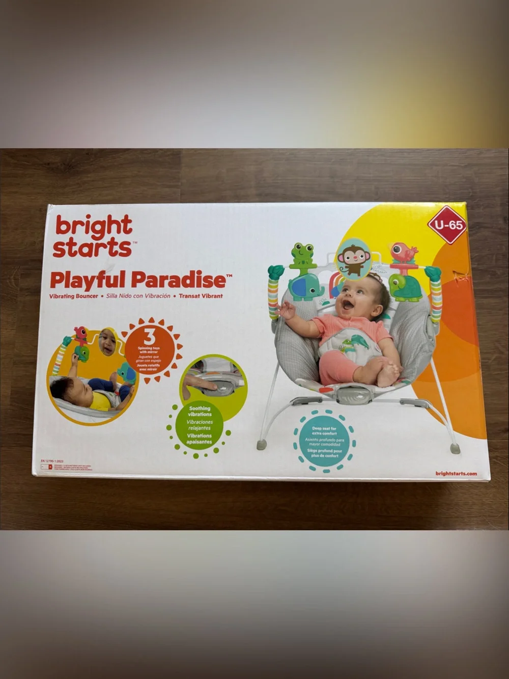 Playful Paradise Baby Bouncer - Multicolor
